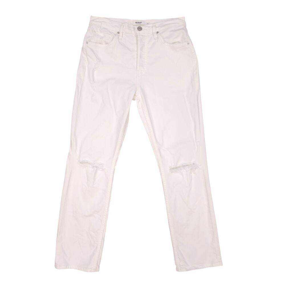 Hudson Thalia 90's Loose Fit Jean White Sz 26